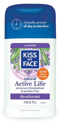 Kiss My Face Active Life Stick Lavender Deodorant
