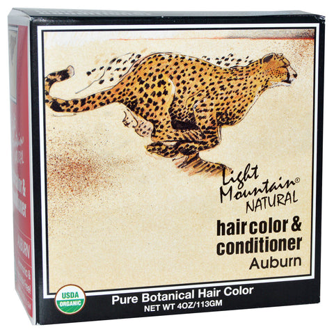 LIGHT MOUNTAIN - Hair Color and Conditioner Auburn