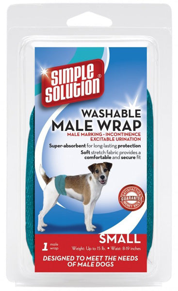 Male Diaper Garment Wrap Small - 1 Diaper