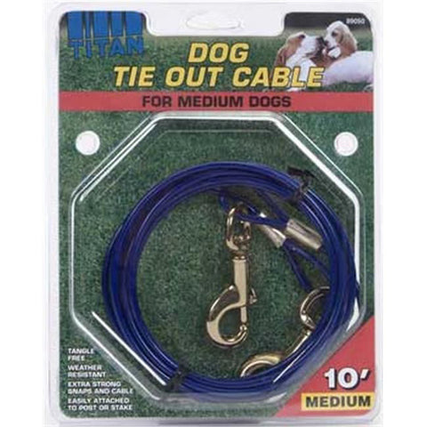 Heavy Cable Dog Tie Out