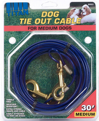 Dog Tie Out Cable Medium