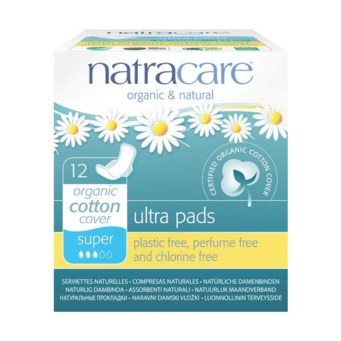 NATRACARE - Natural Feminine Ultra PadsSuper with Wings