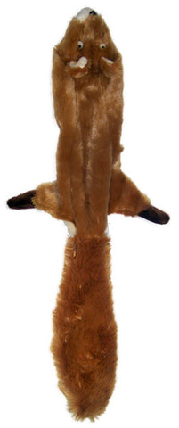 Skinneeez Plush Squirrel Mini Dog Toy