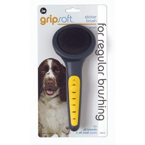 JW PET GripSoft Slicker Brush for Pets Small