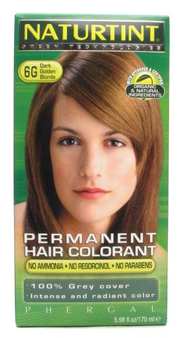 Naturtint Permanent Hair Colorant Dark Golden Blonde 6G