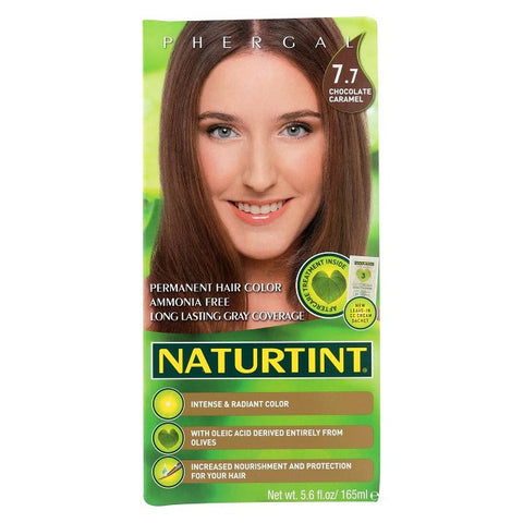 NATURTINT - Permanent Hair Colorant Chocolate Caramel 7.7