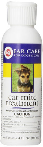 Miracle Care - R-7M Ear Mite Treatment for Dogs and Cats - 4 fl. Oz