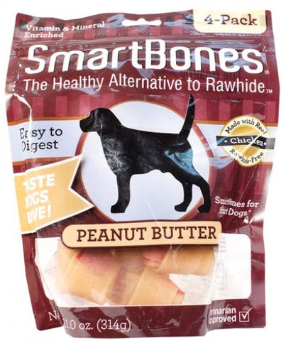 Peanut Butter Chews Dog Treat Medium 5 - 4 Bones