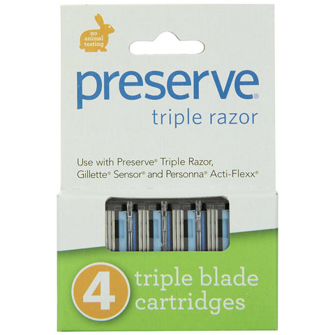 PRESERVE - Triple Razor Replacement Blade