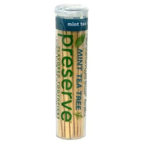 PRESERVE - Mint Tea Tree Toothpicks
