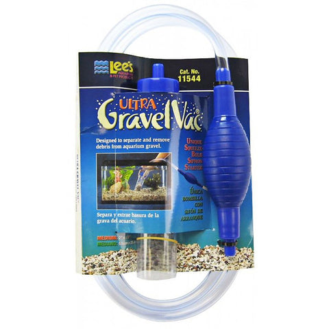 LEE'S - Squeeze Bulb Ultra Gravel Vac with On/Off Valve