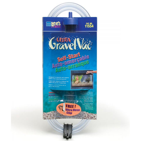 LEE'S - Ultra GravelVac Self-Start with Nozzle & Clip Small