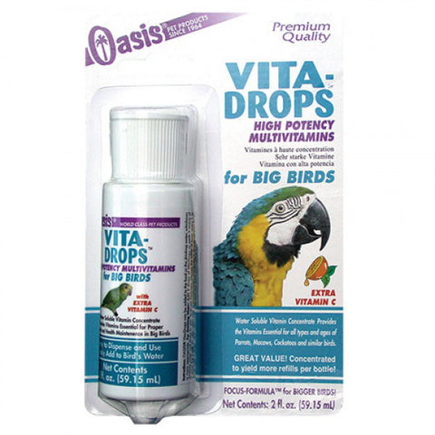 KORDON - Oasis Vita-Drops Multi-Vitamins for Big Birds