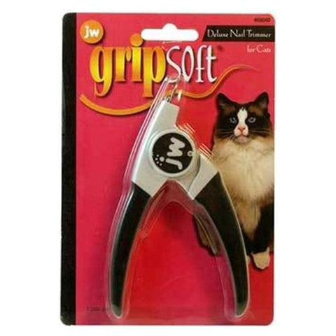 JW Pet Company Grip Soft Deluxe Nail Trimmer for Cats