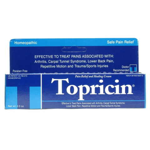 TOPRICIN - Pain Relief and Therapeutic Healing Cream