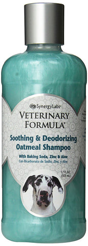 SYNERGY - Veterinary Formula Soothing and Deodorizing Oatmeal Shampoo
