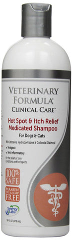 SYNERGY - Hot Spot & Itch Relief Medicated Shampoo for Dogs and Cats