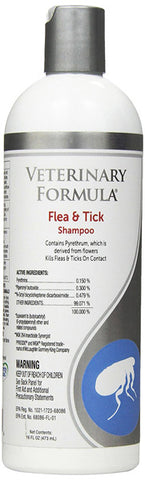 SYNERGY - Veterinary Formula Clincal Care Flea & Tick Shampoo