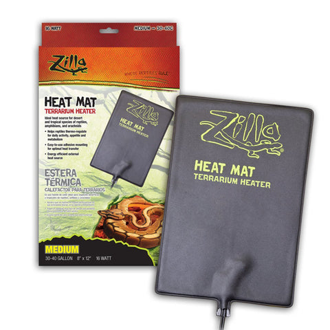 ZILLA - Terrarium Heater Heat Mat Medium 16 Watt