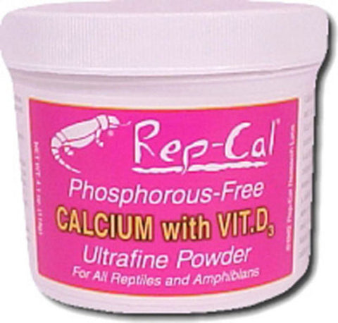 Rep-Cal - Ultrafine Calcium with Vitamin D3 - 3.3 oz.