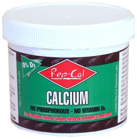 Rep-Cal -  Calcium, Phosphorus & Vitamin D3 Free - 4.1 oz.