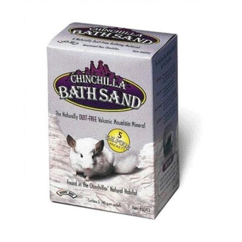 Super Pet - Chinchilla Bath Sand - 5 x 140 Grams