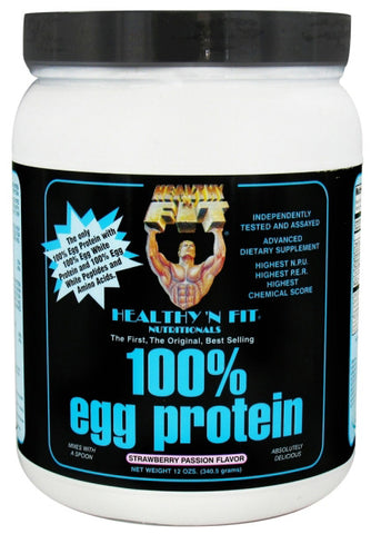 Healthy N Fit 100 Egg Protein Strawberry