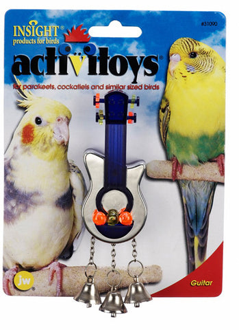 JW PET Insight Activitoy Guitar Bird Toy