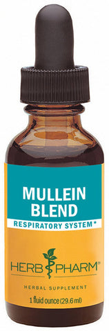 HERB PHARM Mullein Blend Extract for Respiratory System Support