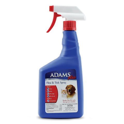ADAMS - Flea and Tick Spray for Cats and Dogs