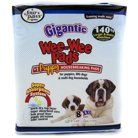 FOUR PAWS - Wee Wee Pads Gigantic