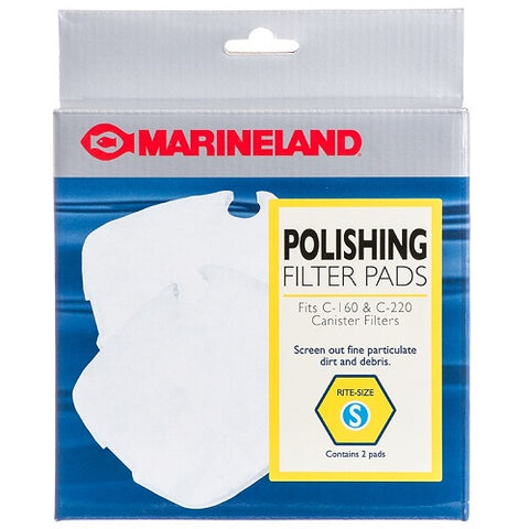 MARINELAND - Polishing Filter Pads fits C-160 and C-220 - 2 Pack