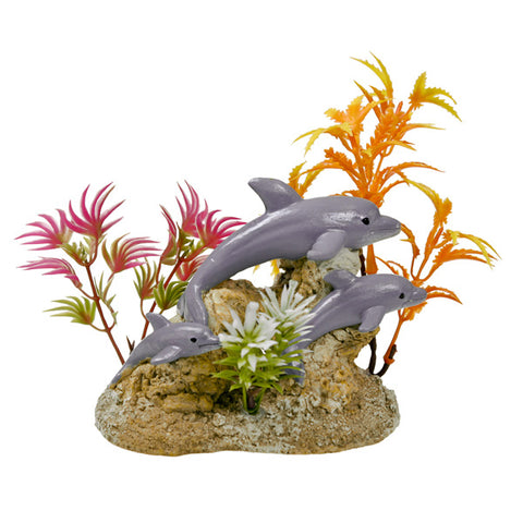 EXOTIC ENVIRONMENTS - Aquatic Scene with Dolphins Small
