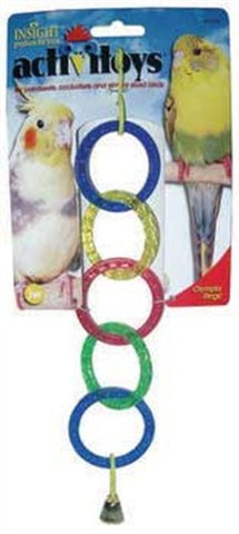 JW PET - ActiviToys Olympia Rings Bird Toys