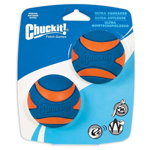 CHUCKIT - Ultra Squeaker Ball Medium