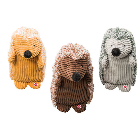 SPOT - Corduroy Hedgehogs Plush Dog Toy Assorted
