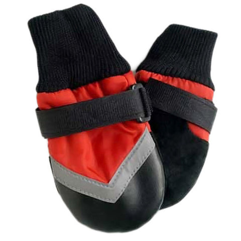 FASHION PET - Extreme All Weather Boots for Dogs Small Red