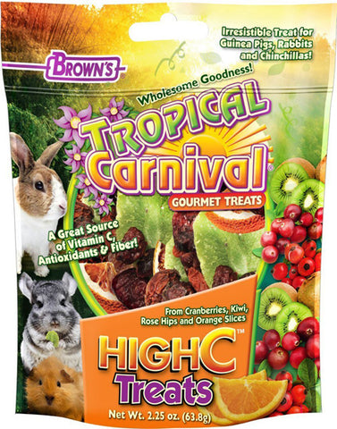 BROWN'S - Tropical Carnival High C Treat for Small Animals