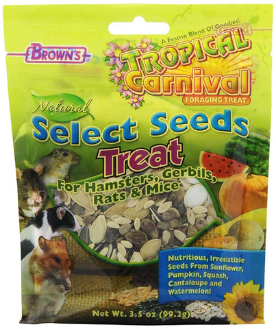 BROWN'S - Tropical Carnival Natural Select Seeds Treat