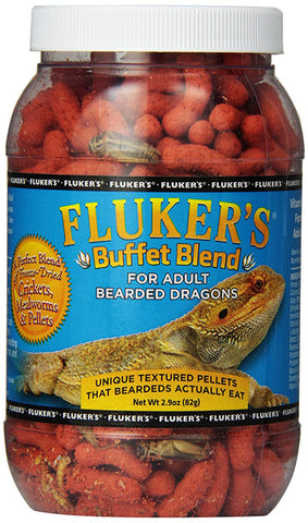 FLUKER FARMS - Buffet Blend Adult Bearded Dragon Formula