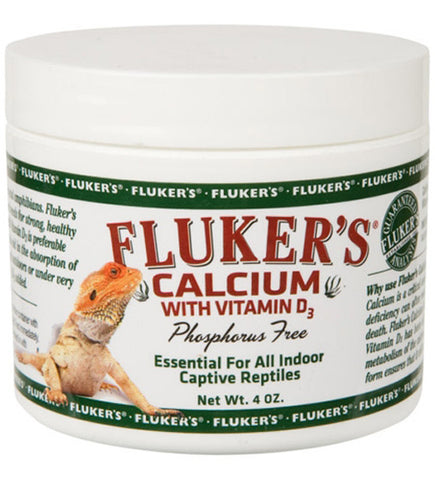 FLUKER FARMS - Repta Calcium with Vitamin D3