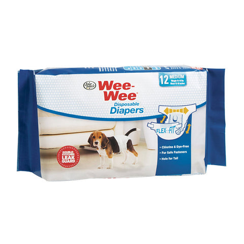 WEE-WEE - Disposable Dog Diapers Medium