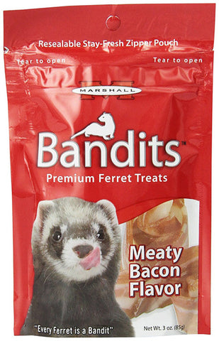 MARSHALL - Bandits Premium Meaty Bacon Flavor Ferret Treats