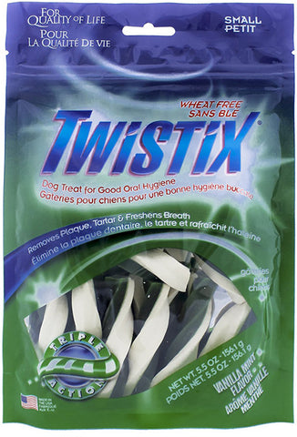 N-BONE - Twistix Dental Chew Treat Vanilla Mint Flavor Small