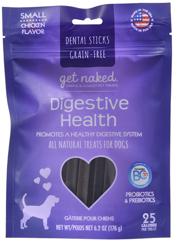 N-BONE - Get Naked Digestive Health Dental Chew Sticks Small