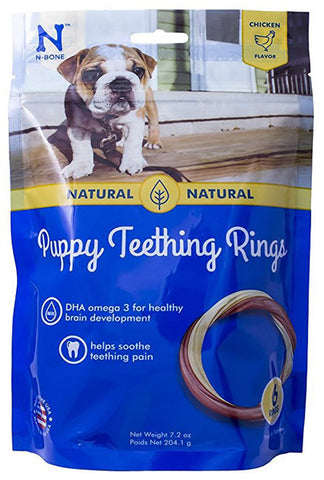 N-BONE - Puppy Teething Ring Chicken Flavor