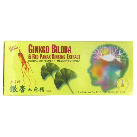Prince Of Peace Ginkgo Biloba Red Panax Ginseng Extract