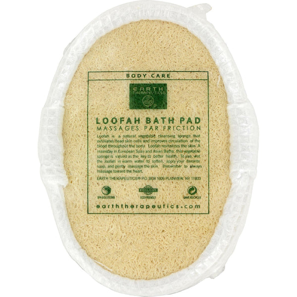 EARTH THERAPEUTICS - Loofah Waffle Puff Sponge