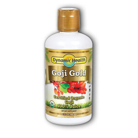 DYNAMIC HEALTH - Goji Gold 100% Pure Organic Juice