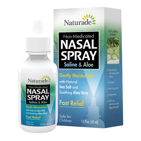 NATURADE - Saline Aloe Nasal Spray